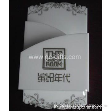 Slat Wall Brochure A Holder With Two Pockets 